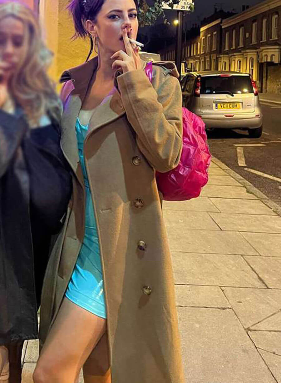 Susie Glass Wool Coat