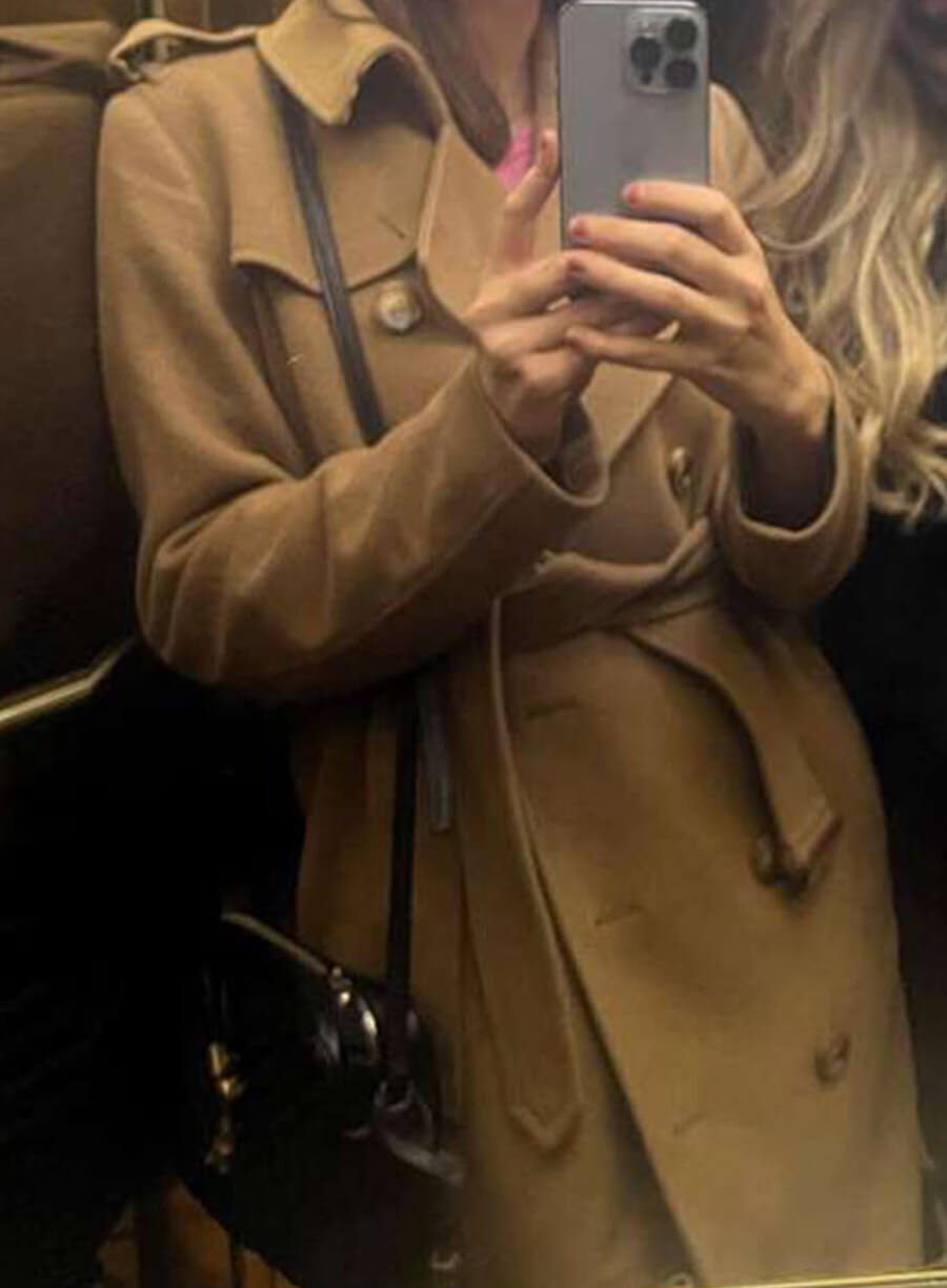 Susie Glass Wool Coat