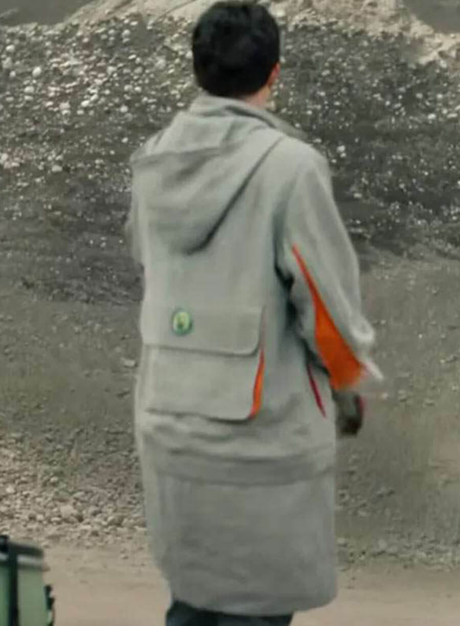 Tattiawna Jones Murderbot 2025 Grey Hooded Coat