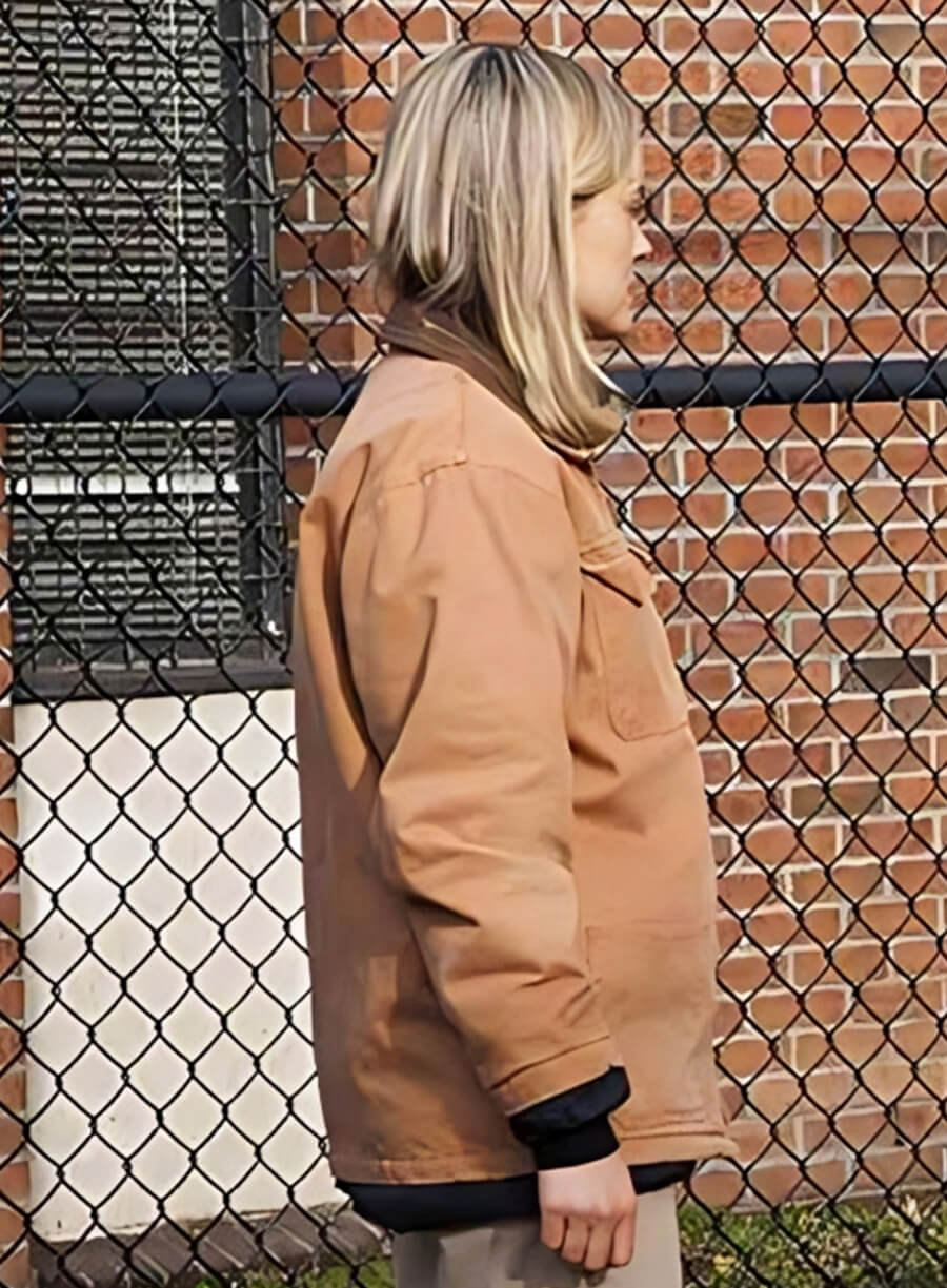 Taylor Schilling Orange Is New Black Brown Jacket