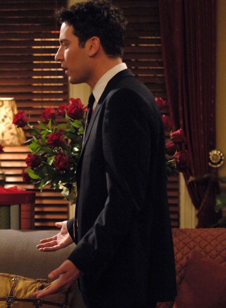 Ted Mosby How I met Your Mother S01 Black Blazer