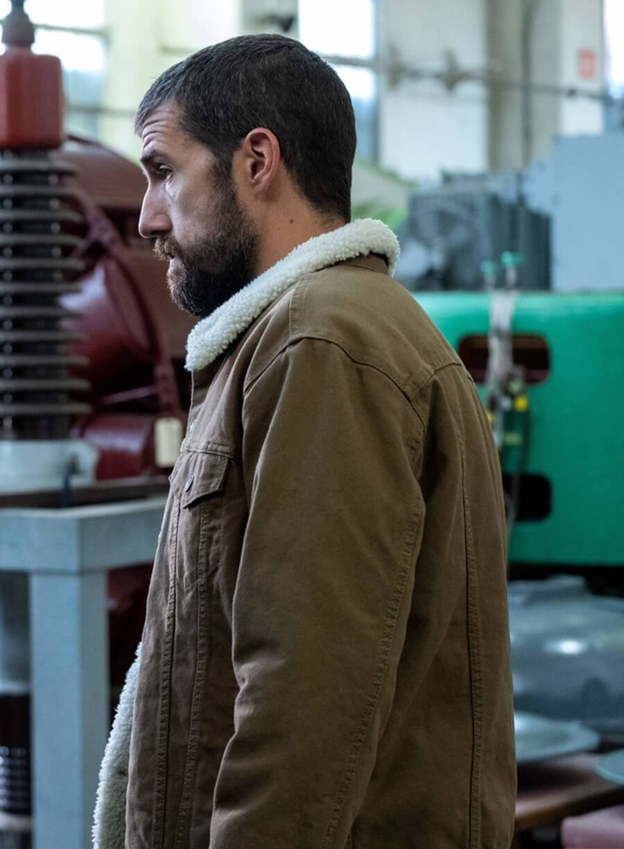 Teddy McDonald Snowfall Brown Shearling Jacket