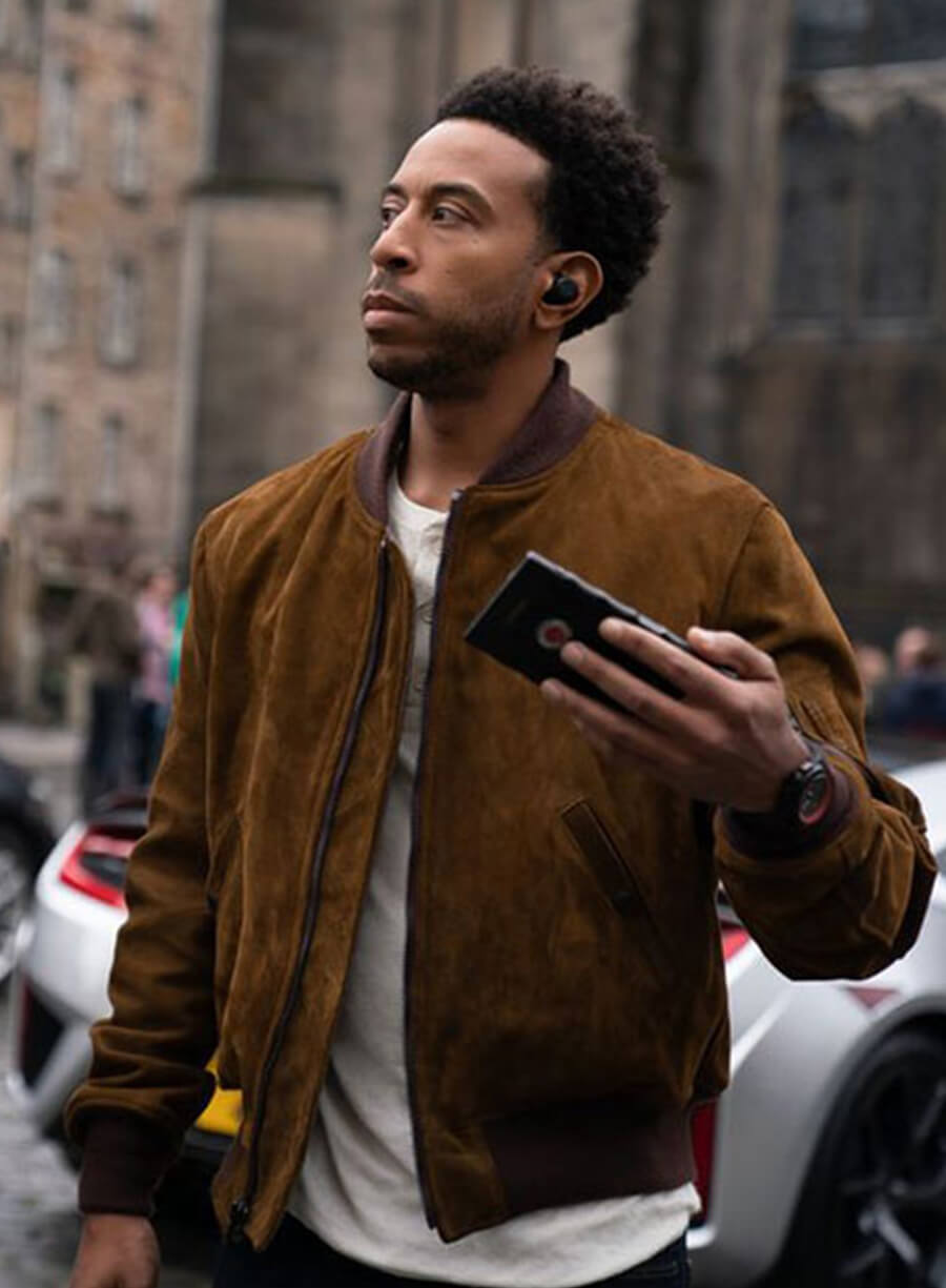 Tej Parker Fast and Furious 9 Suede Leather Jacket