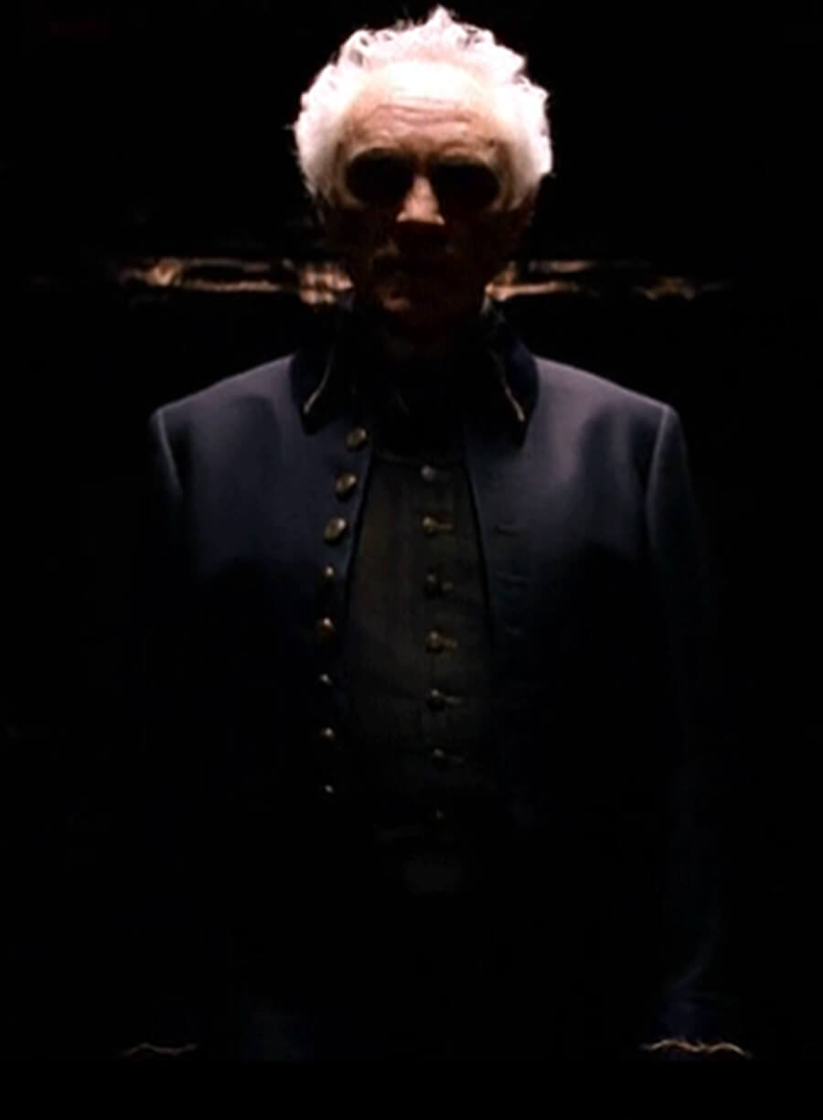Terence Stamp Ramsley The Haunted Mansion Frock Coat