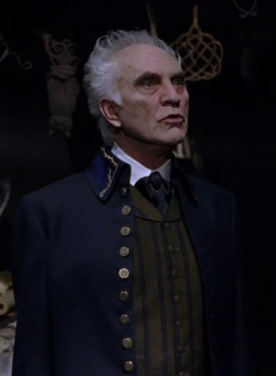 Terence Stamp Ramsley The Haunted Mansion Frock Coat