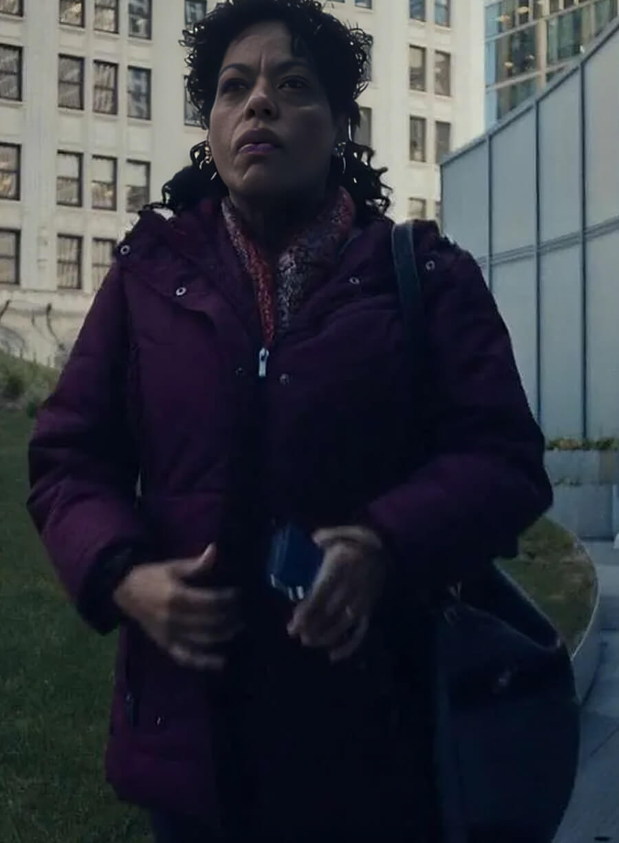 The Bear S03 Tina Marrero Purple Jacket