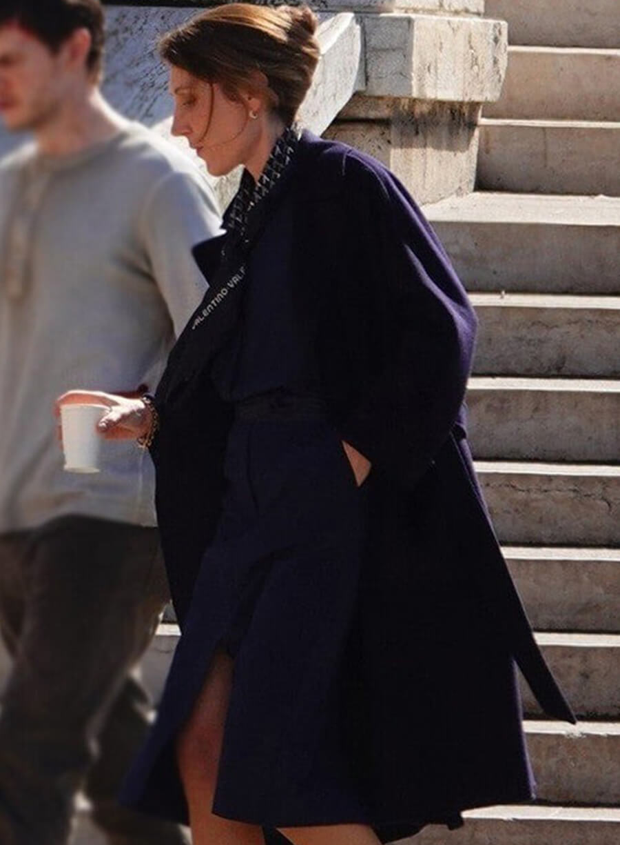 The Beauty 2026 Rebecca Hall Wool Coat