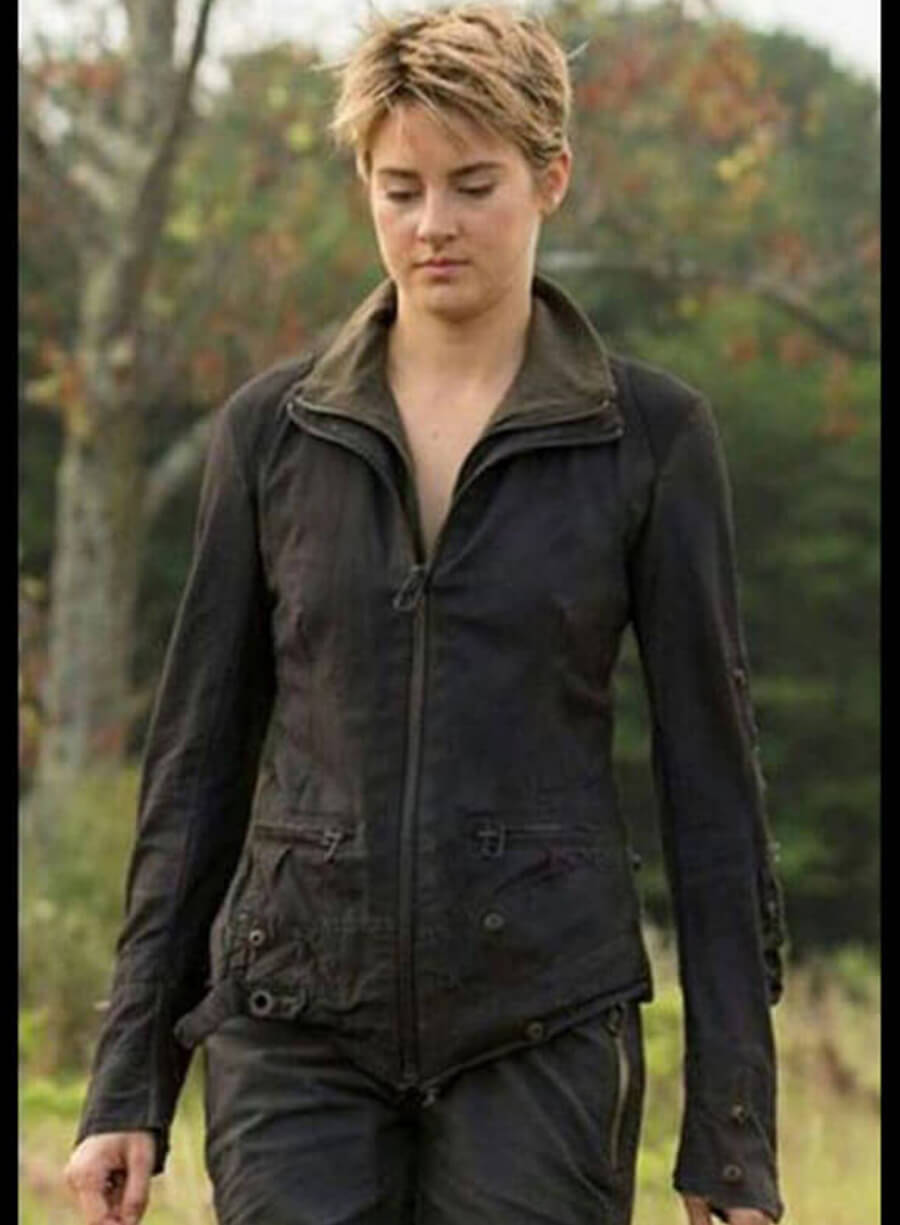 The Divergent Series Tris Insurgent Black Jacket