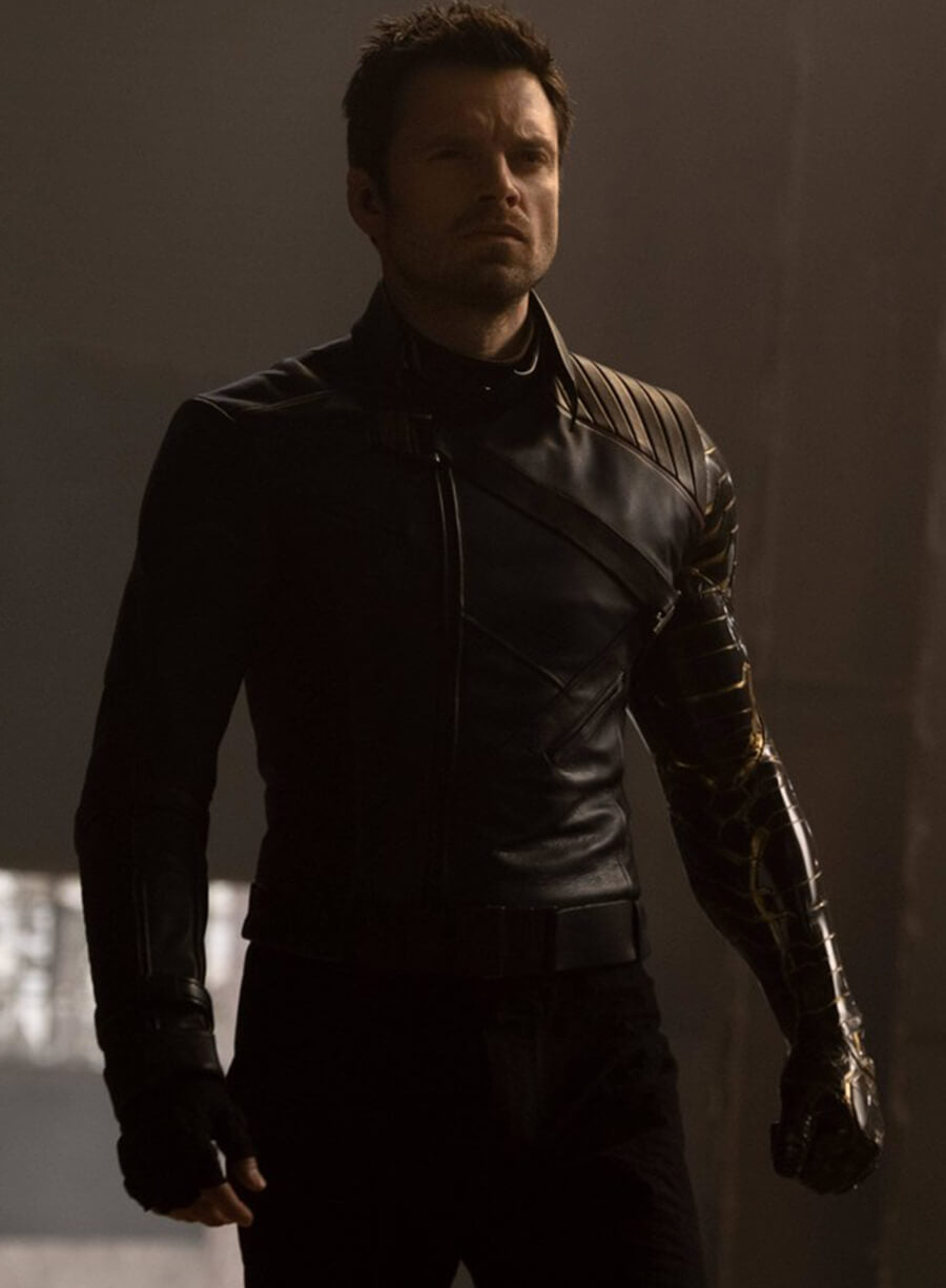 The Falcon and the Winter Soldier Bucky Barnes Black Jacket