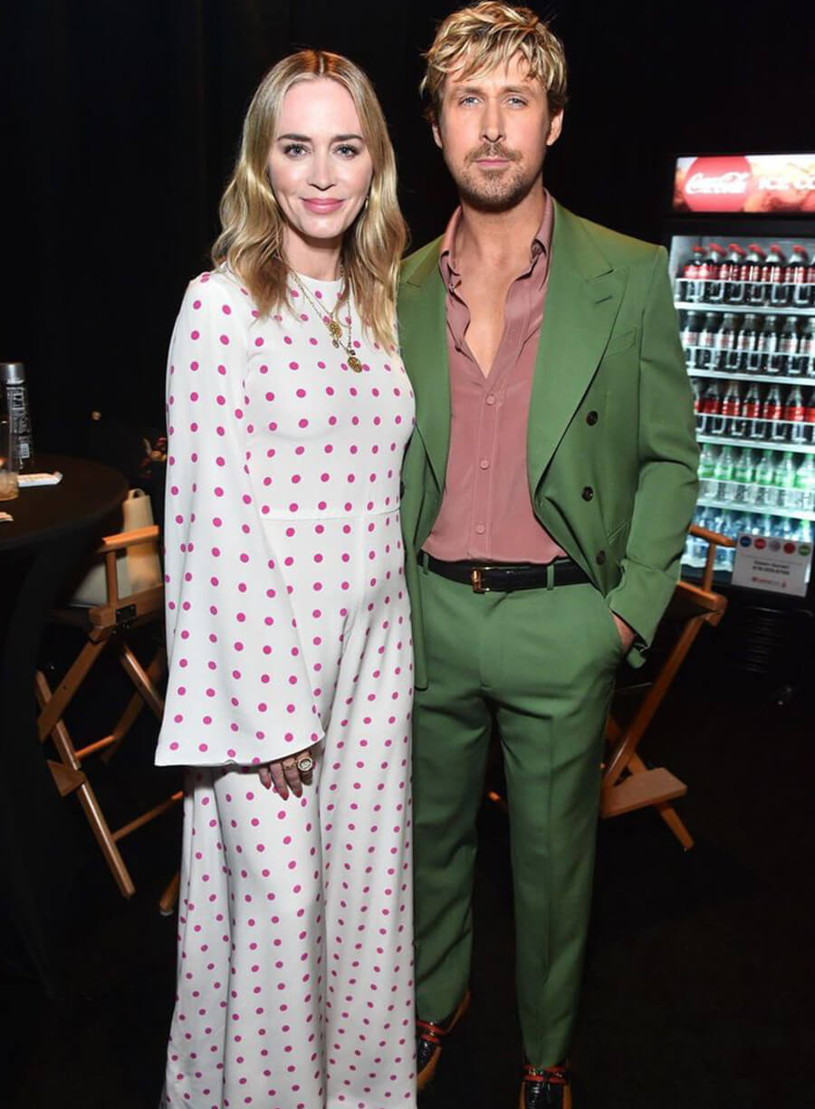 Ryan Gosling Green Blazer