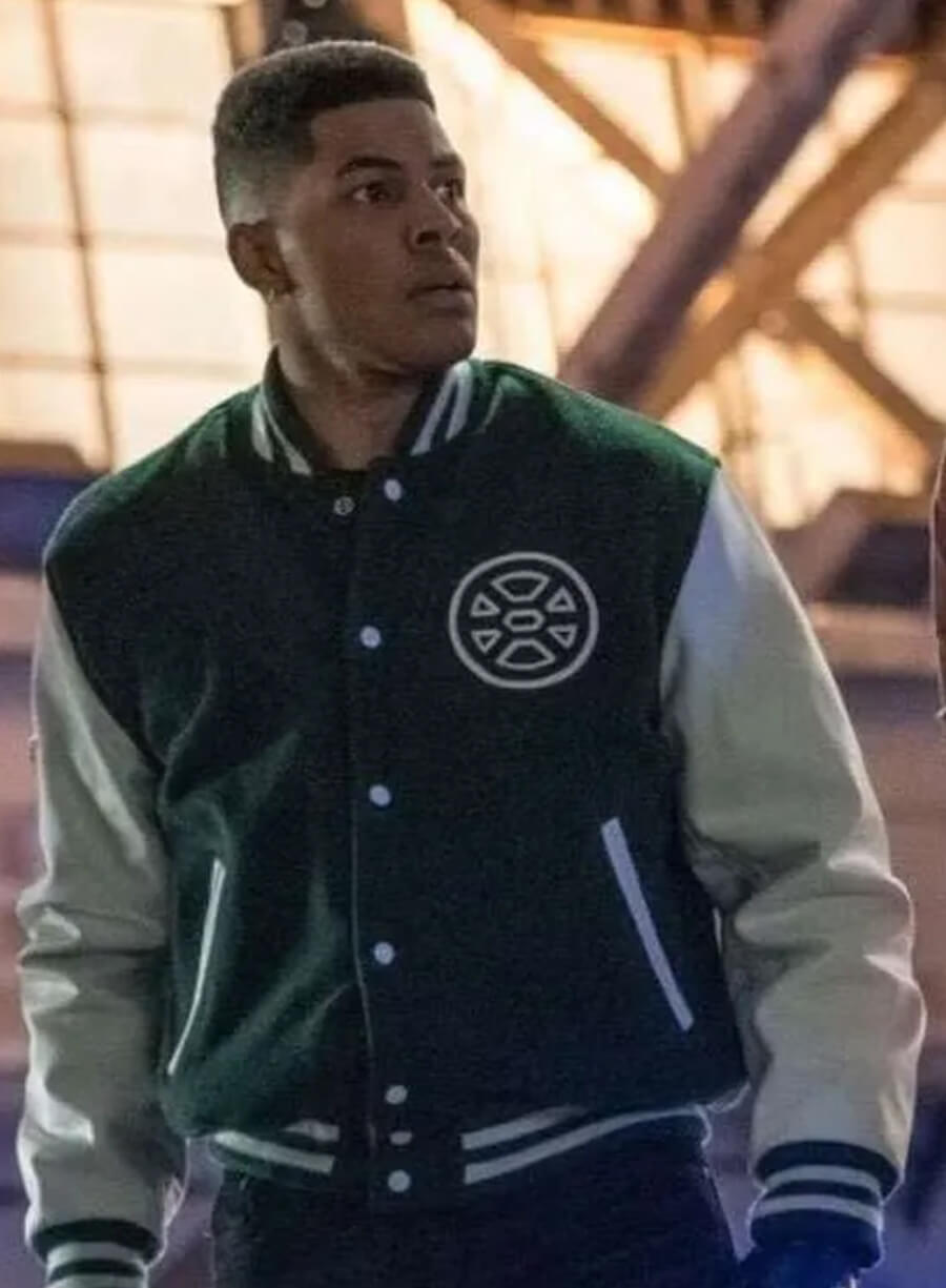 The Flash S08 Deon Owens Varsity Jacket