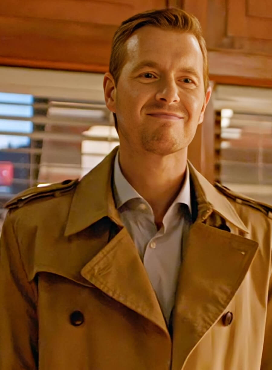 The Flash S09 Eddie Thawne Brown Coat