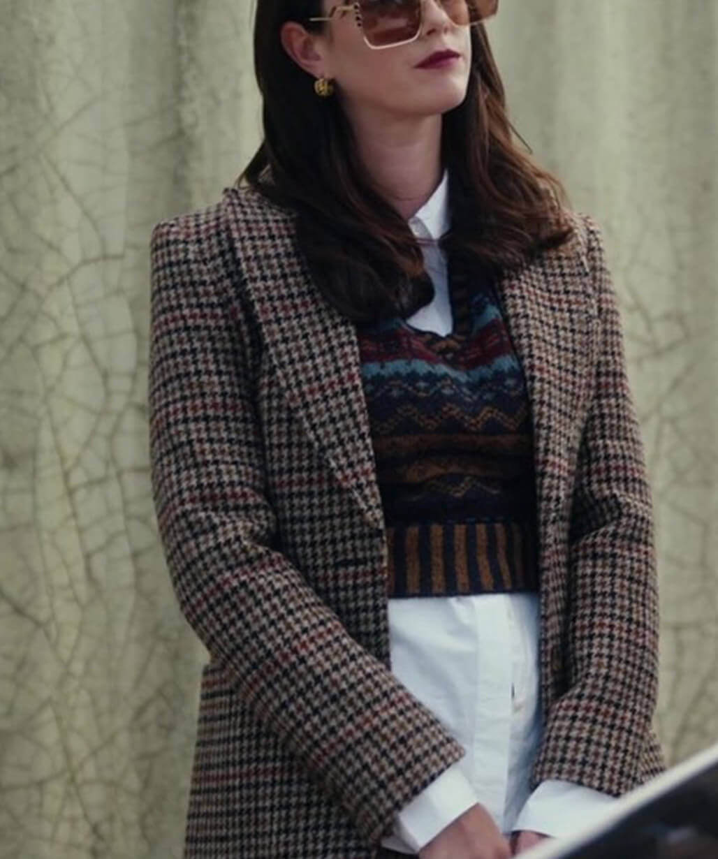 Susie Glass Plaid Blazer