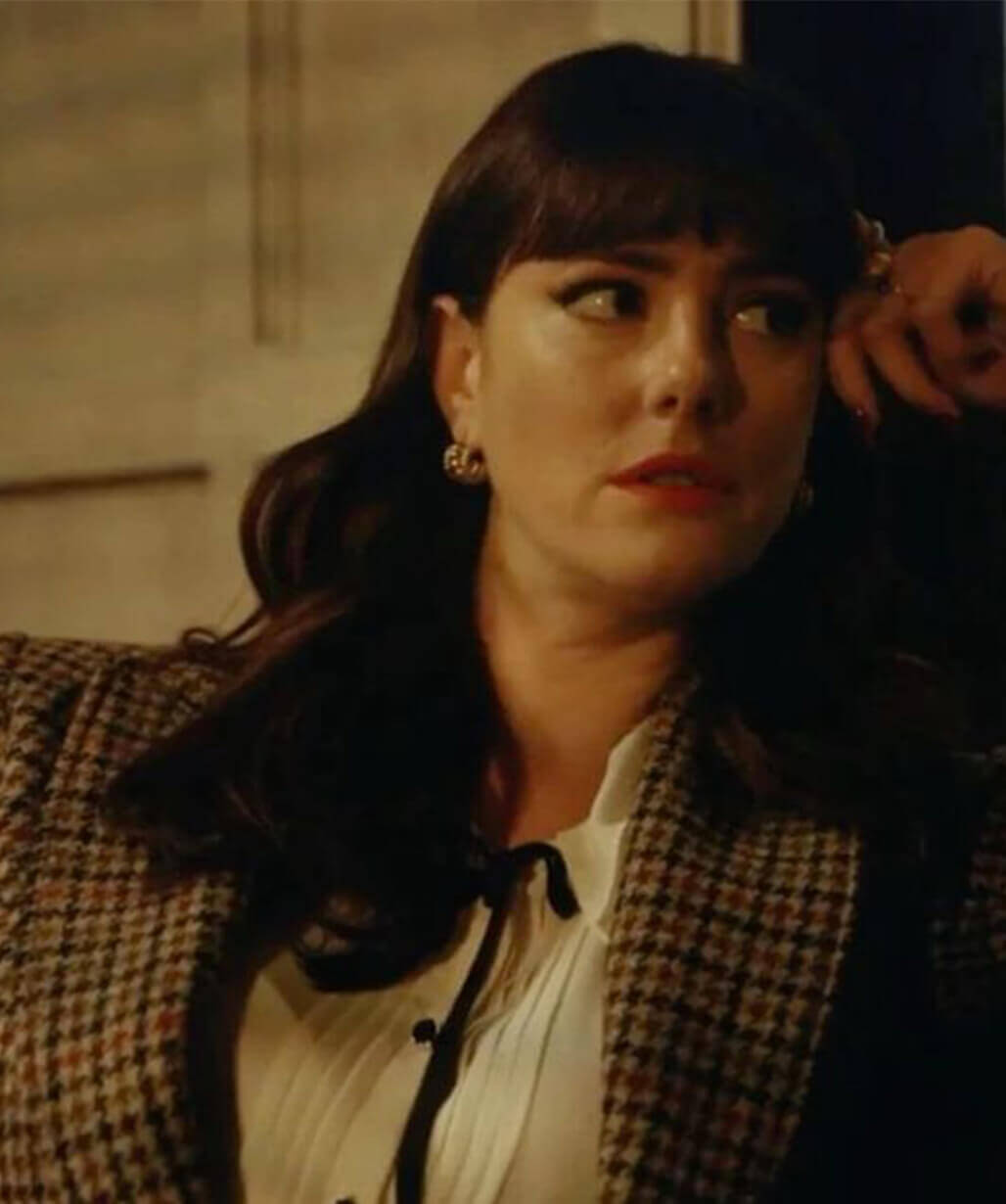 Susie Glass Plaid Blazer