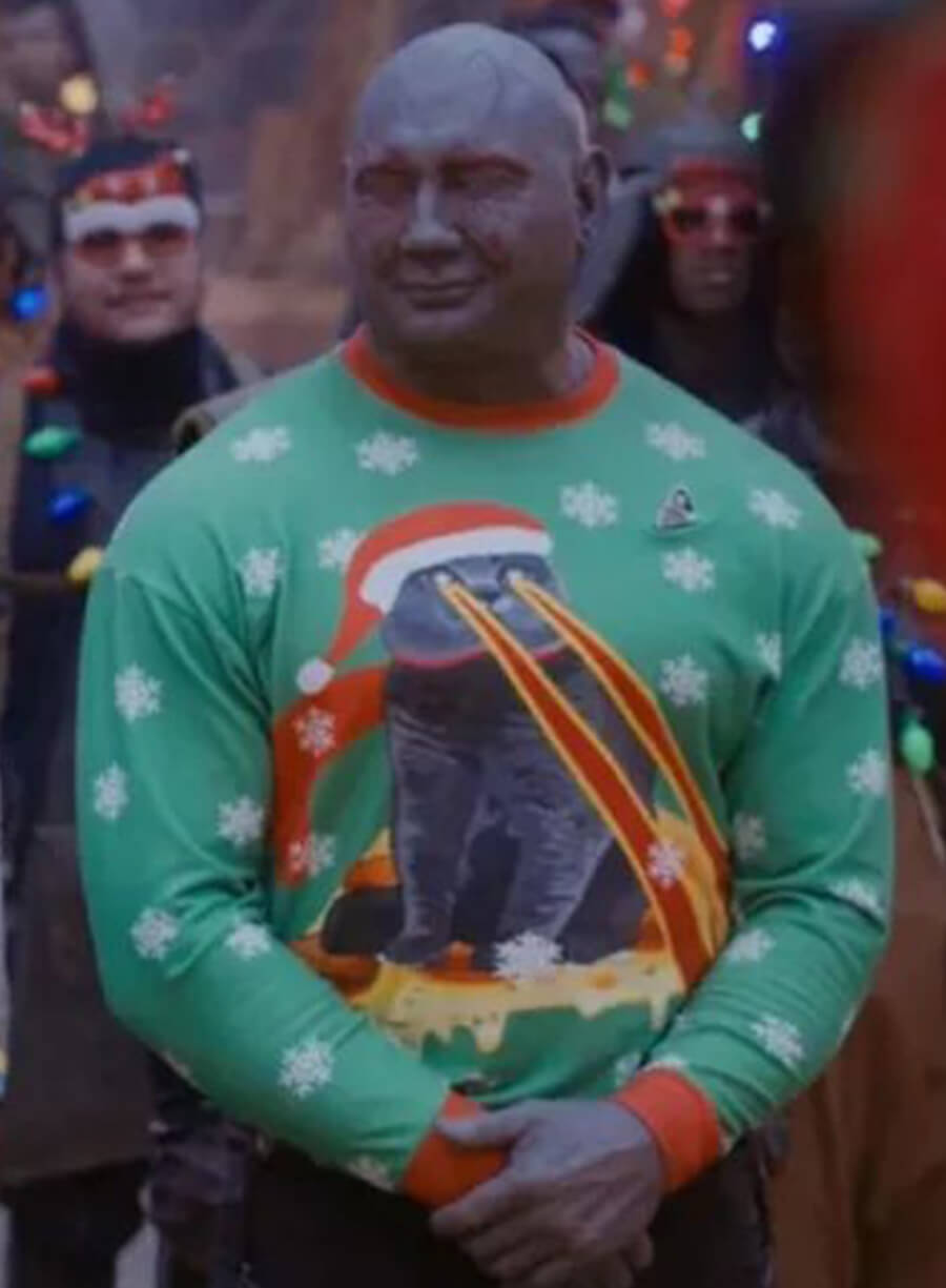 The Guardians Of The Galaxy Holiday Special Drax Sweatshirt