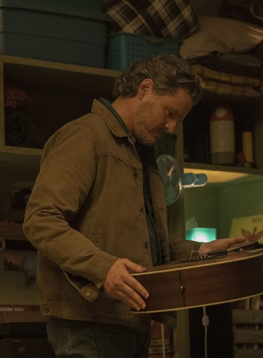 The Last Of Us S02 Pedro Pascal Brown Jacket