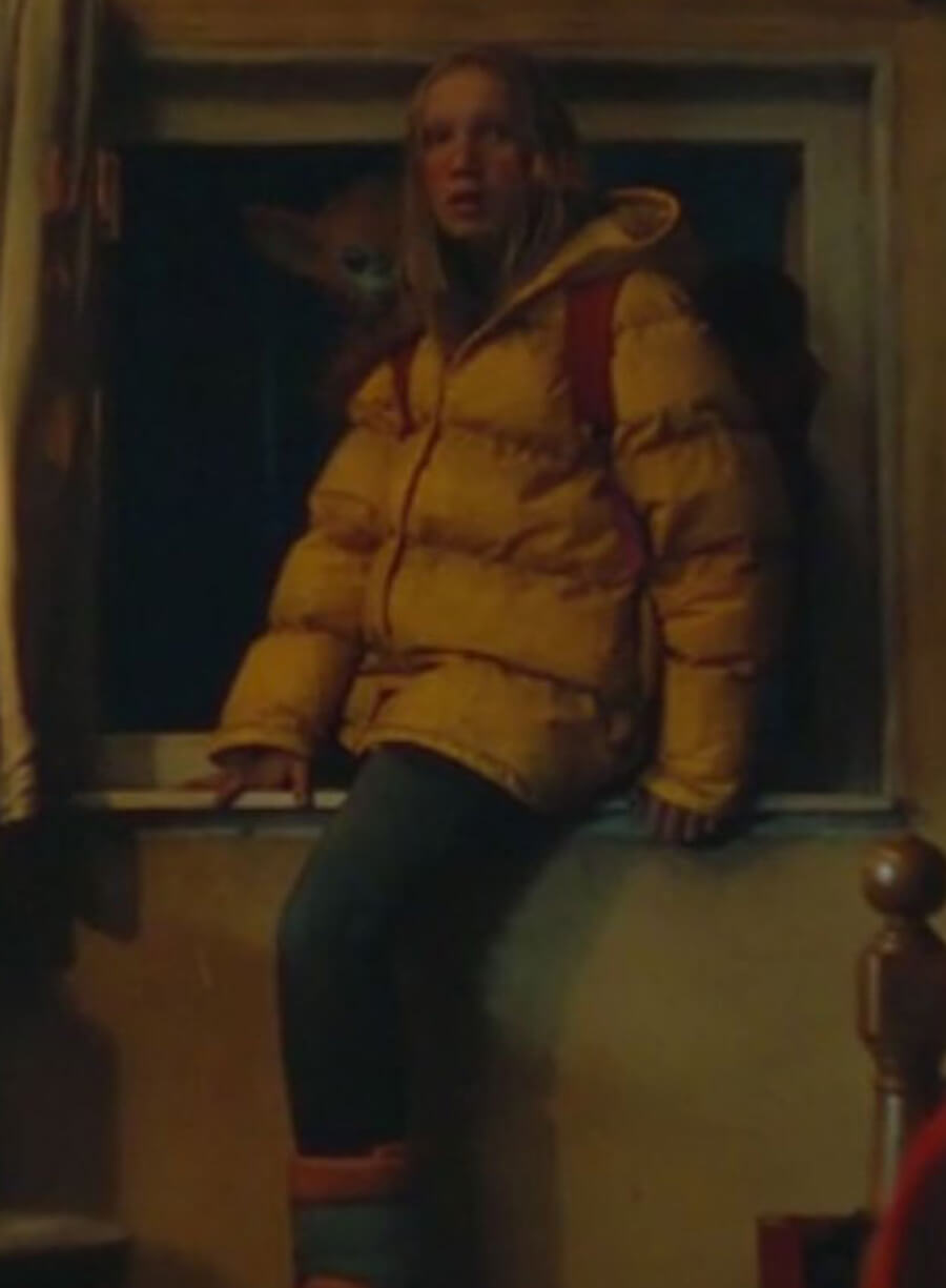 The Legend of Ochi 2025 Helena Zengel Yellow Jacket