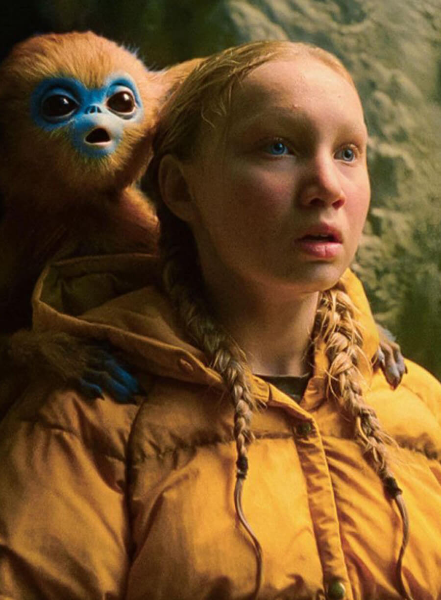 The Legend of Ochi 2025 Helena Zengel Yellow Jacket