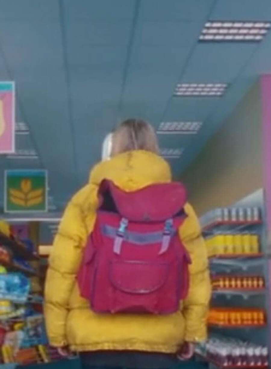 The Legend of Ochi 2025 Helena Zengel Yellow Jacket