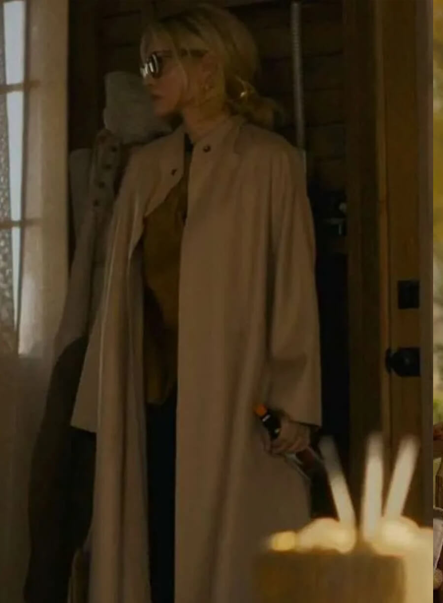 The Madison 2026 Michelle Pfeiffer Wool Coat