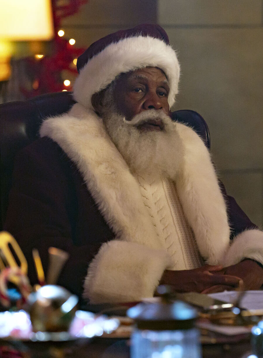 The Naughty Nine Santa Claus Red Coat