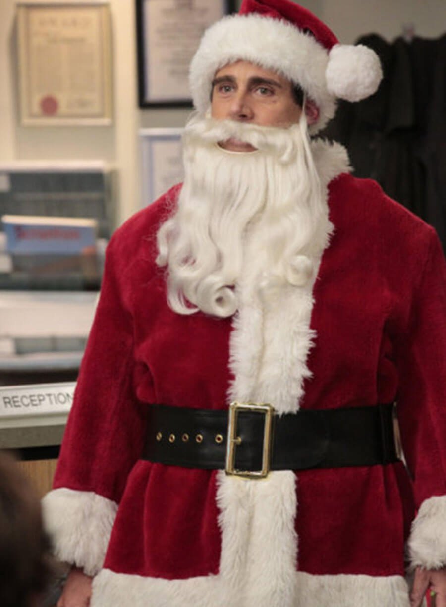 The Office Steve Carell Santa Claus Jacket
