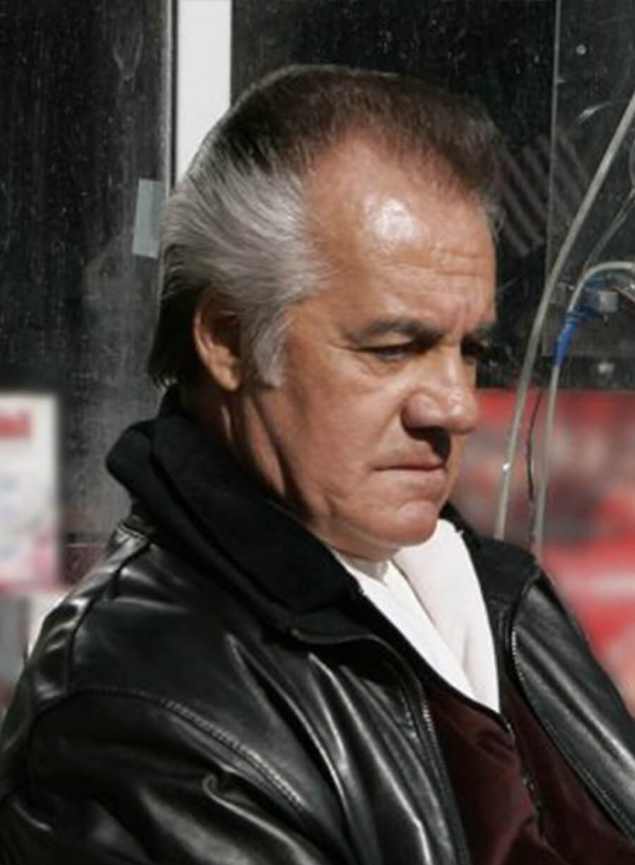 The Sopranos S6 Paulie Gualtieri Black Leather Jacket