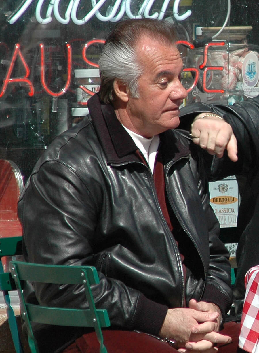 The Sopranos S6 Paulie Gualtieri Black Leather Jacket