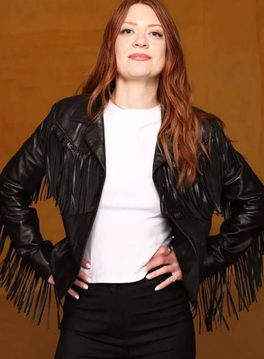 The Surrender 2025 Colby Minifie Leather Fringe Jacket
