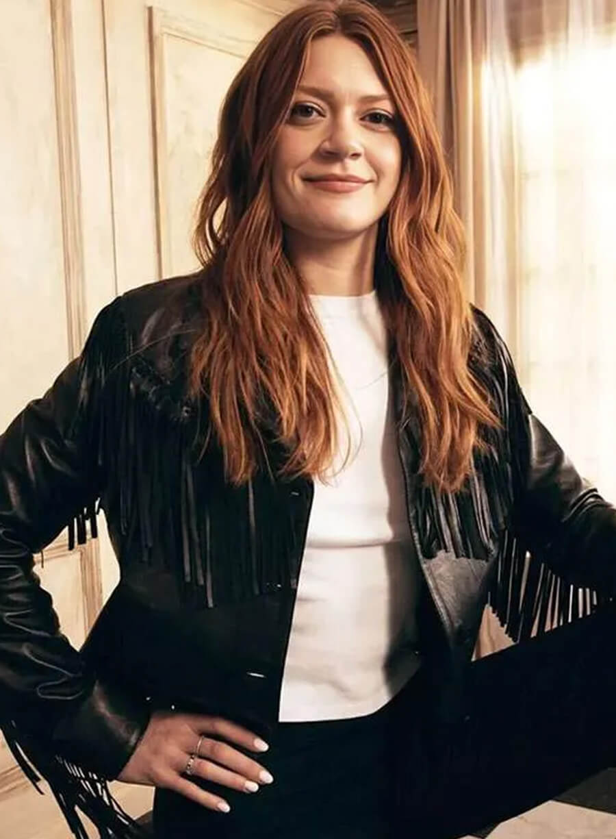 The Surrender 2025 Colby Minifie Leather Fringe Jacket