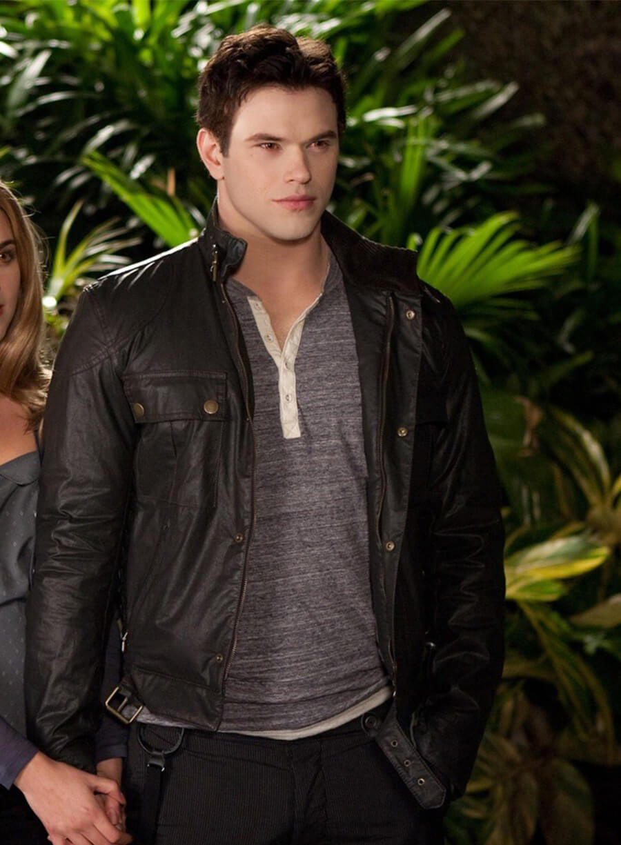 The Twilight Saga: Breaking Dawn 2 Emmett Cullen Leather Jacket