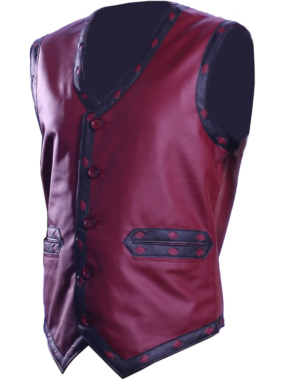The Warriors Ajax Leather Vest Cosplay Costume