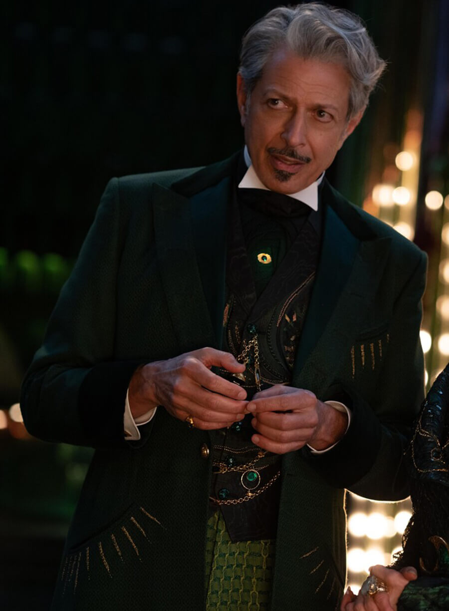 The Wizard Wicked 2024 Green Coat