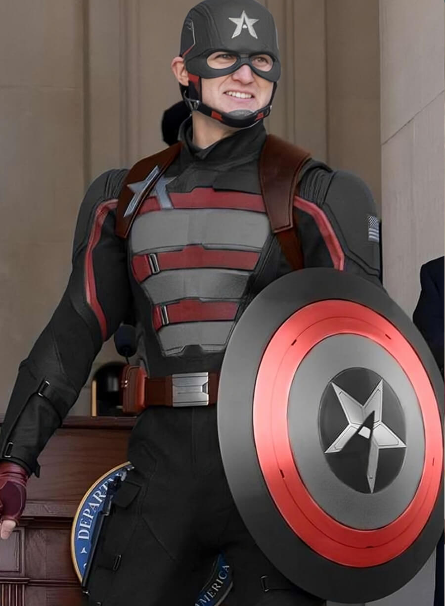 Thunderbolts John Walker U.S.Agent Costume Jacket