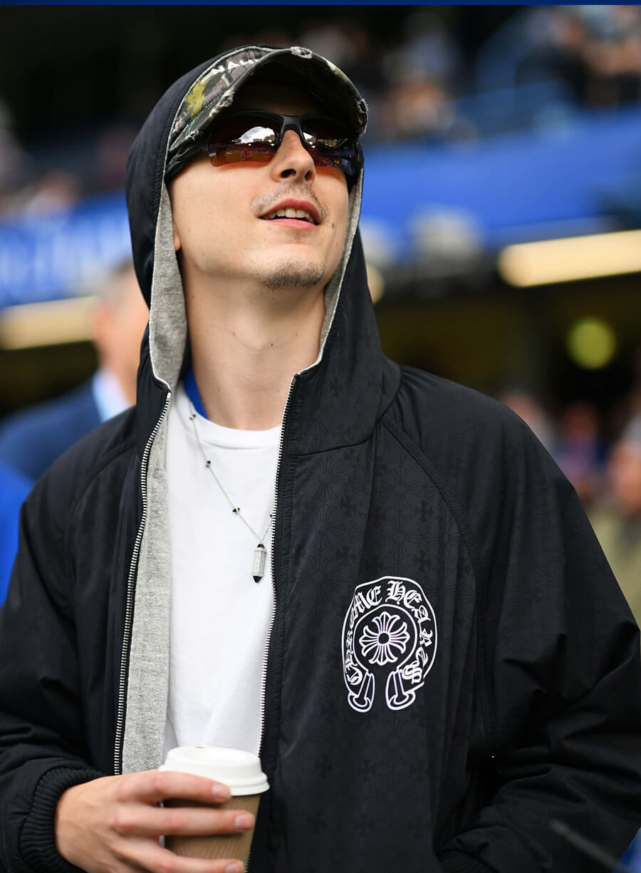 Timothee Chalamet Premier League Black Hoodie