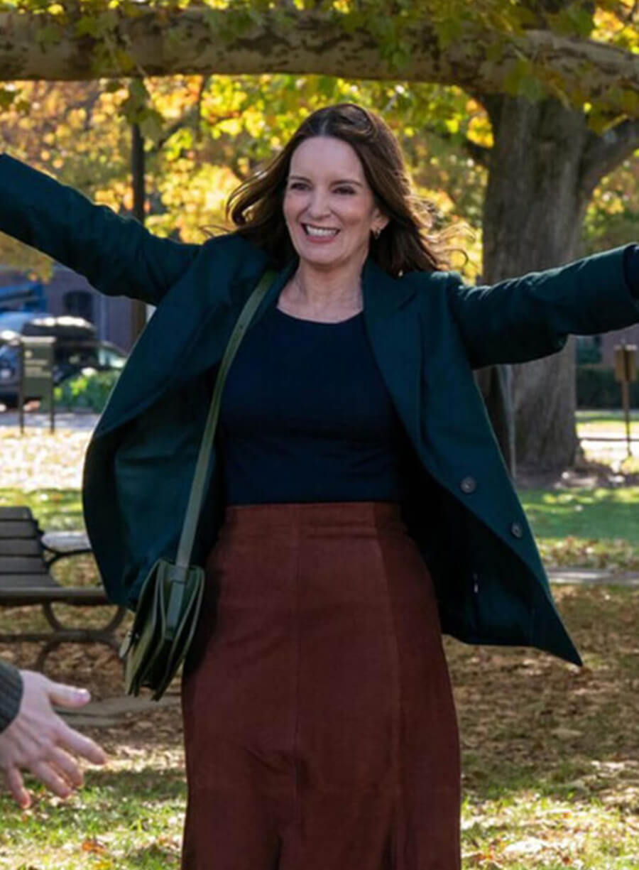 Tina Fey Kate The Four Seasons 2025 Blue Blazer