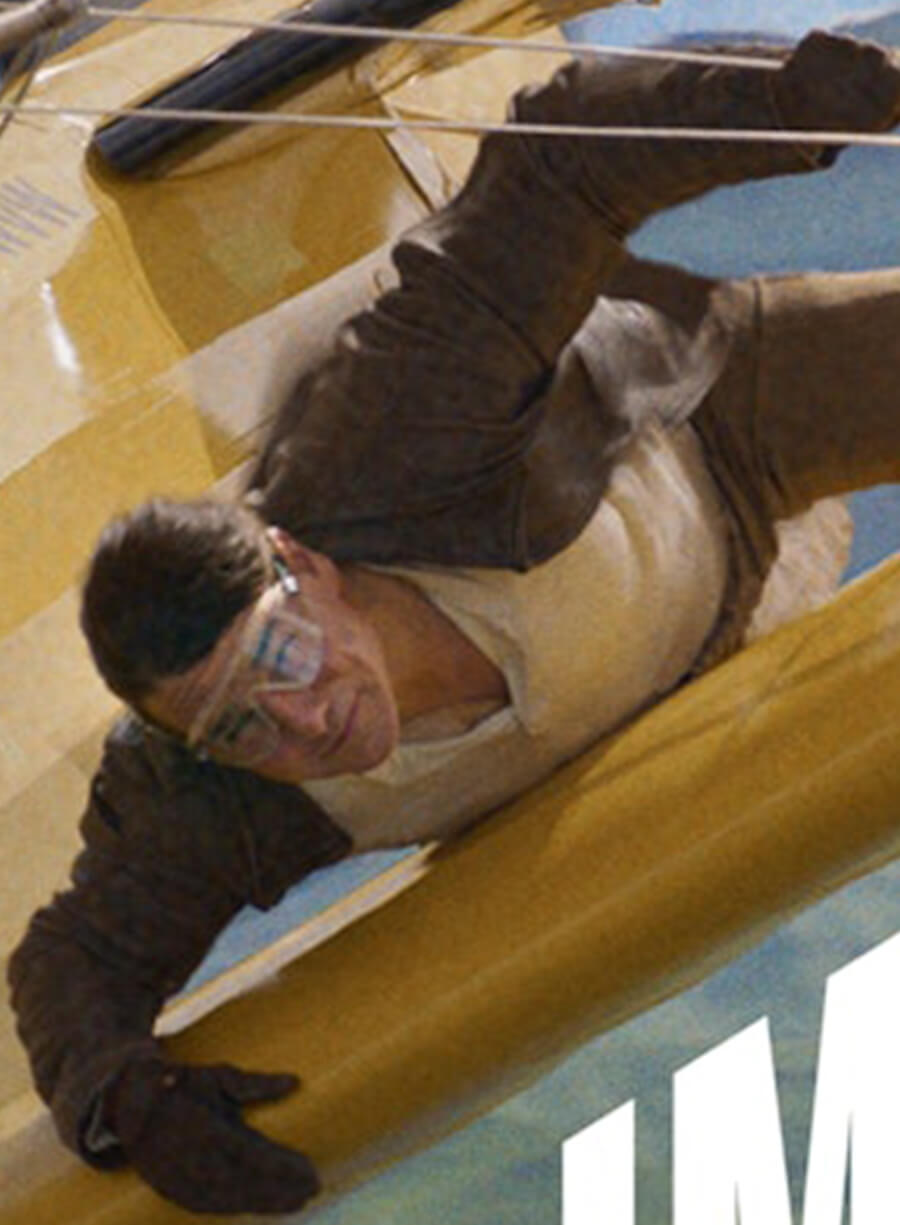 Tom Cruise Mission Impossible The Final Reckoning Leather Jacket