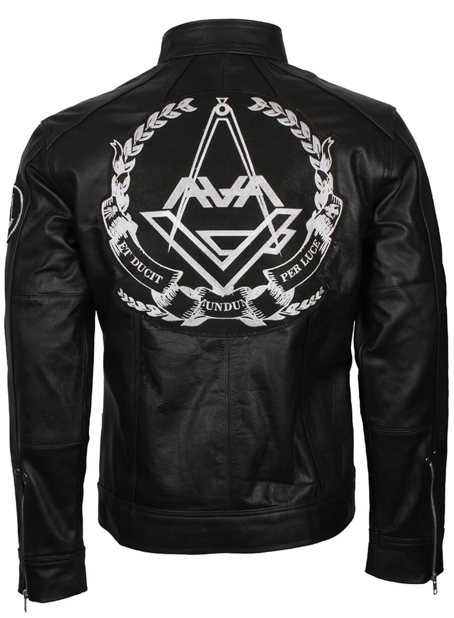 Tom DeLong Angels And Airwaves Love Leather Jacket