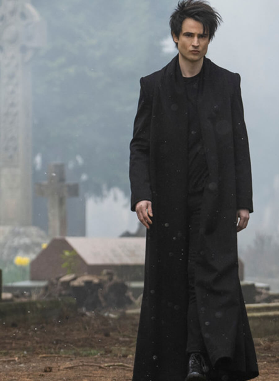 Tom Sturridge The Sandman Black Coat