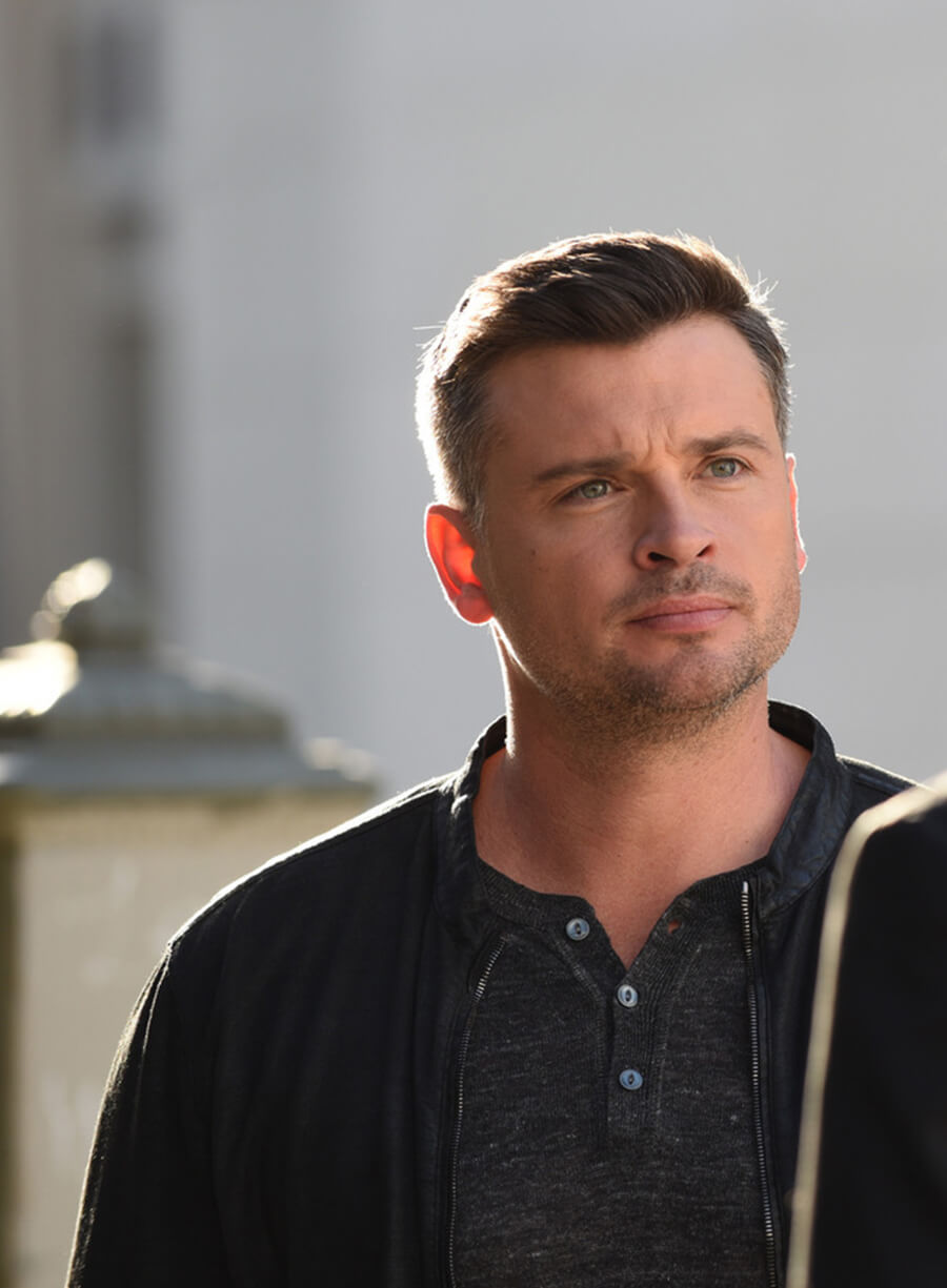 Tom Welling Lucifer S03 Black Leather Jacket