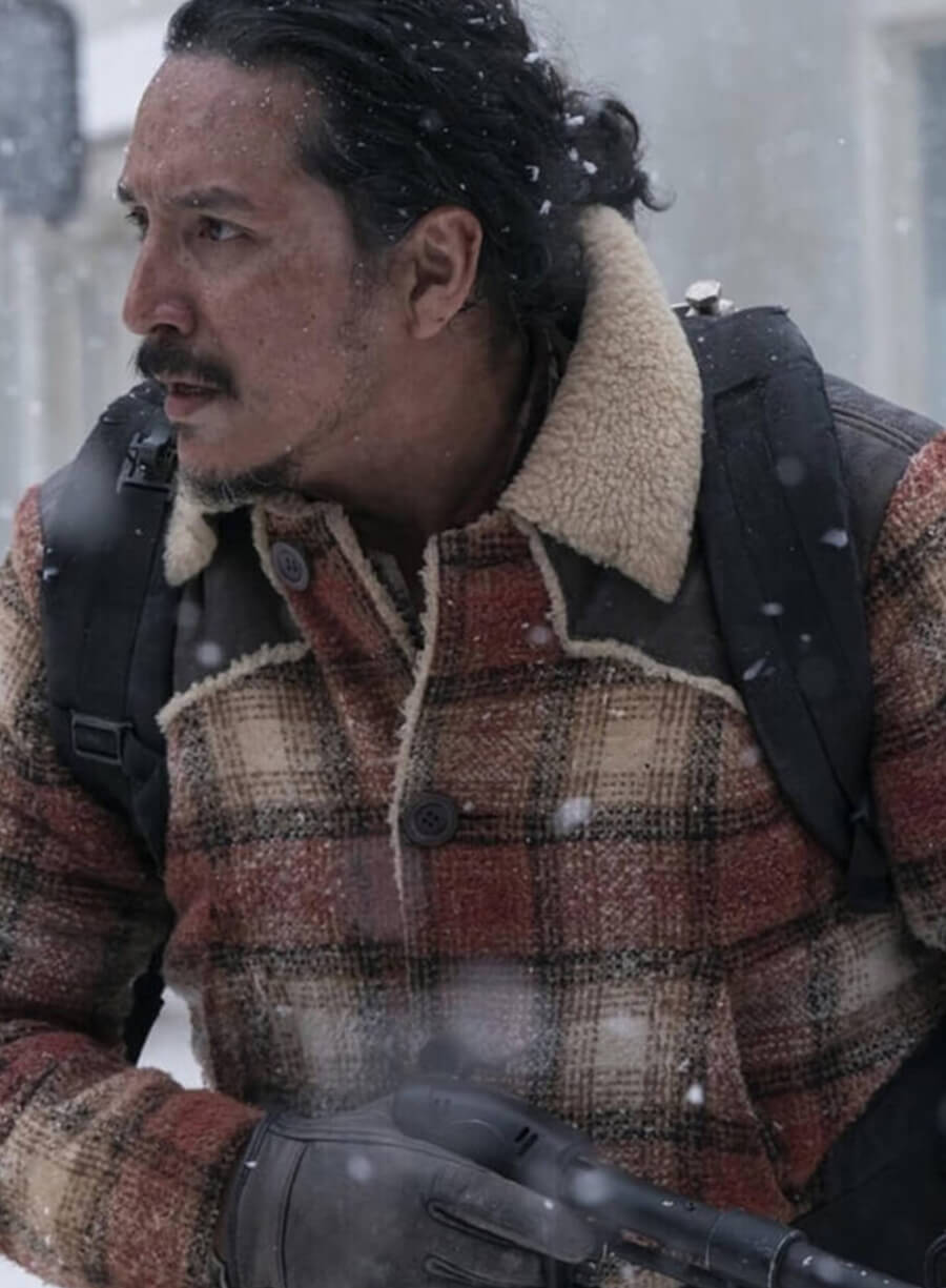 Tommy Miller The Last of Us S02 Plaid Jacket