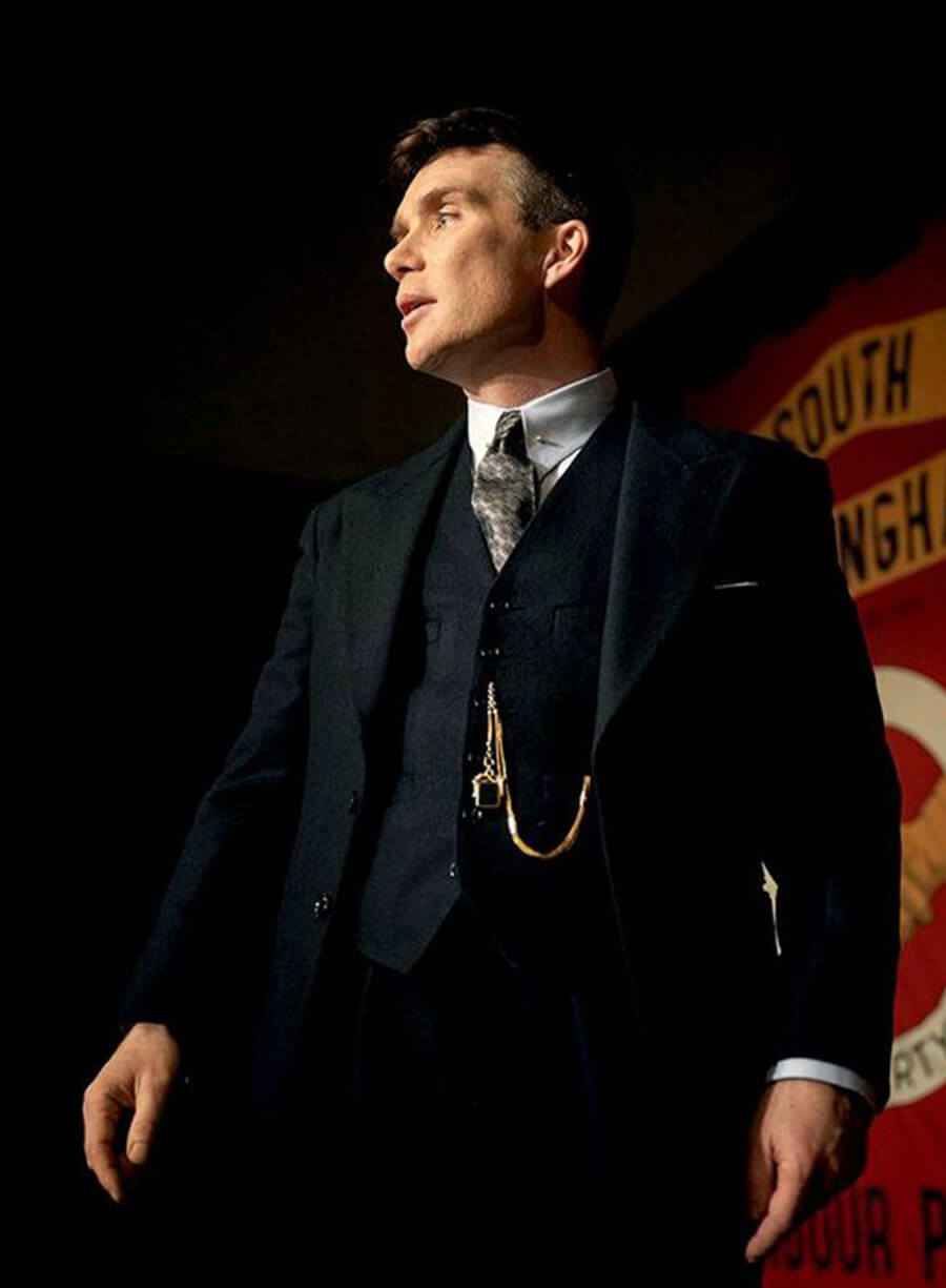 Tommy Shelby Peaky Blinders Black Blazer