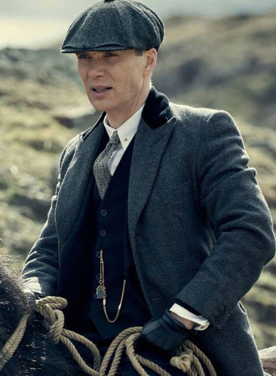 Tommy Shelby Peaky Blinders Grey Coat