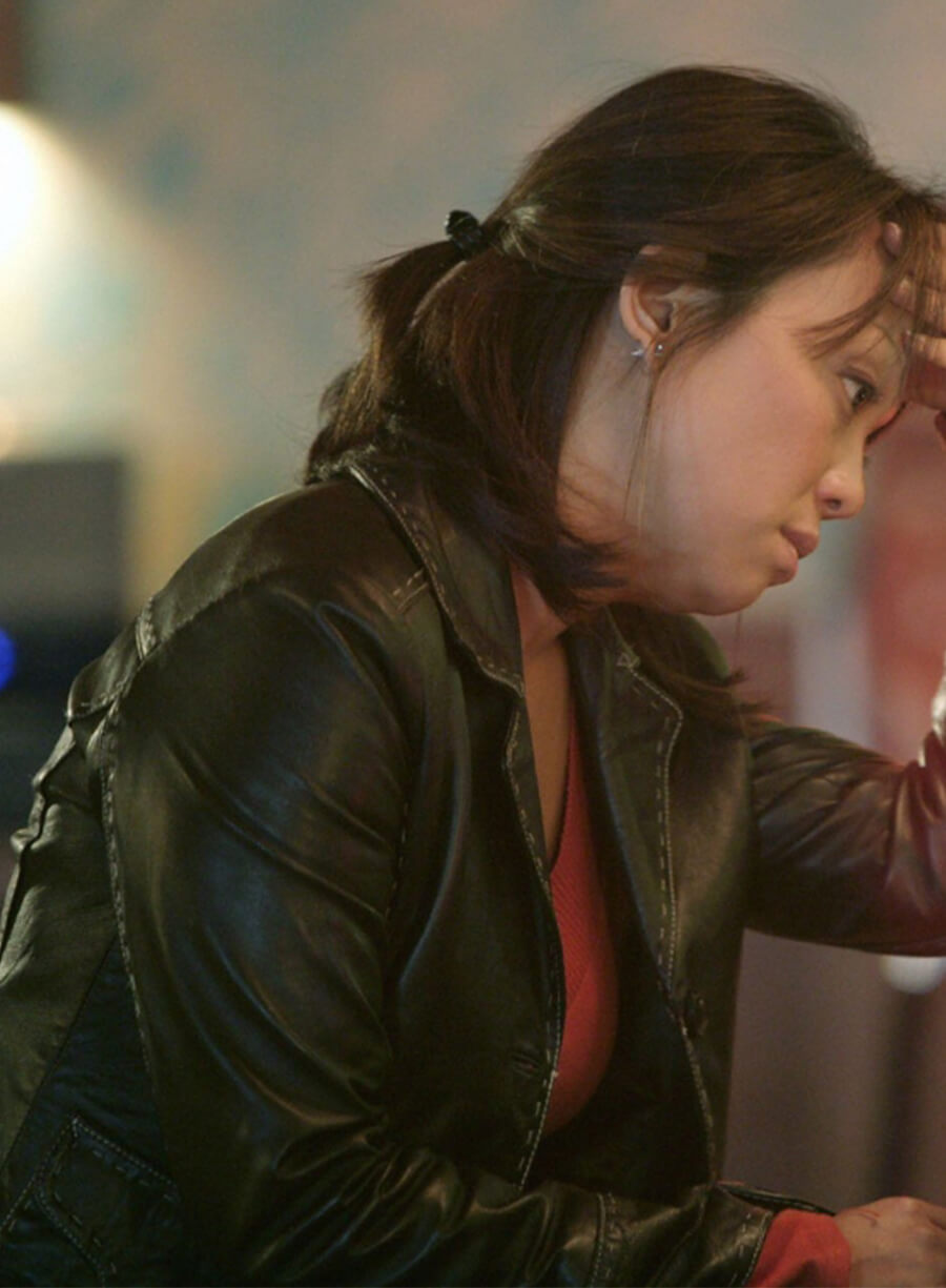 Toshiko Sato Torchwood Black Biker Leather Jacket