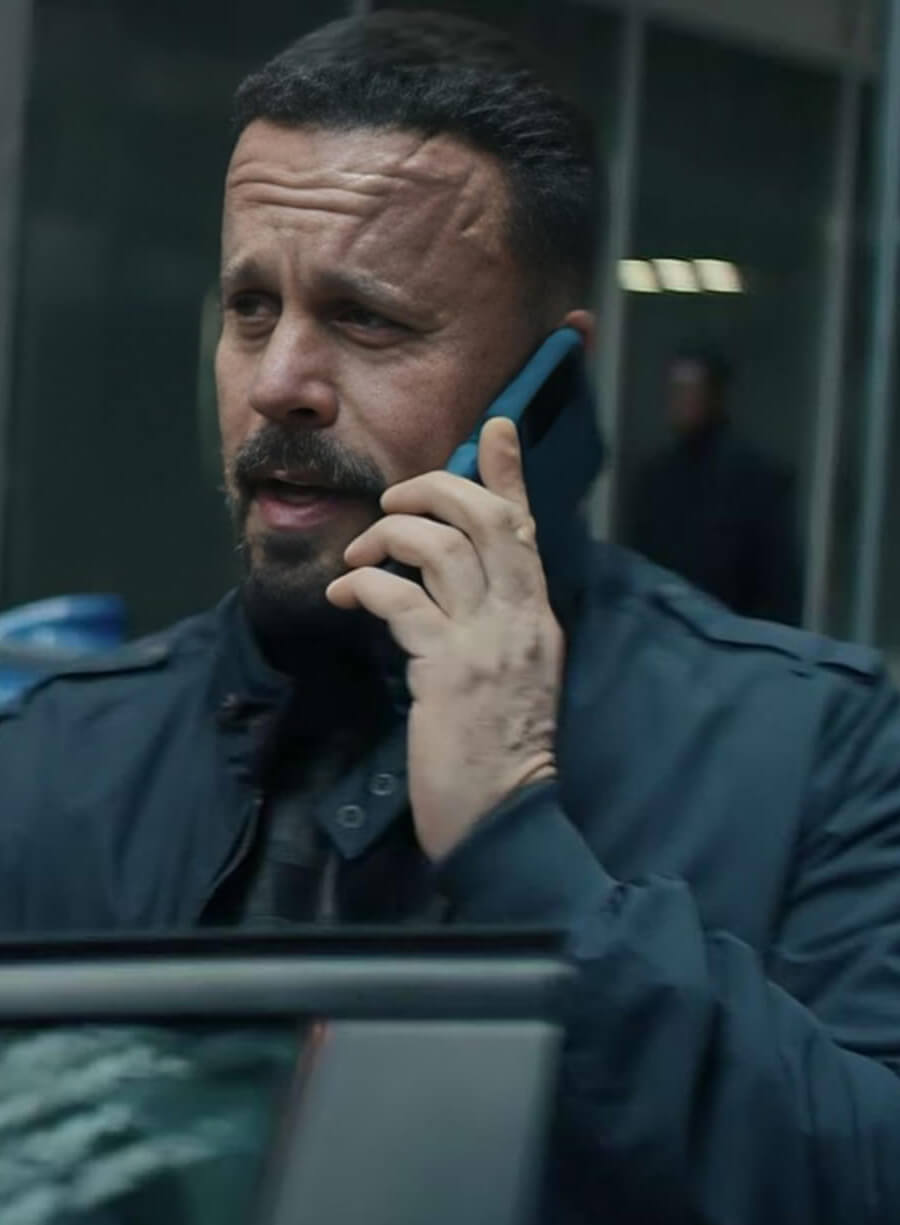 Trevor Saropian Reacher S02 Blue Jacket