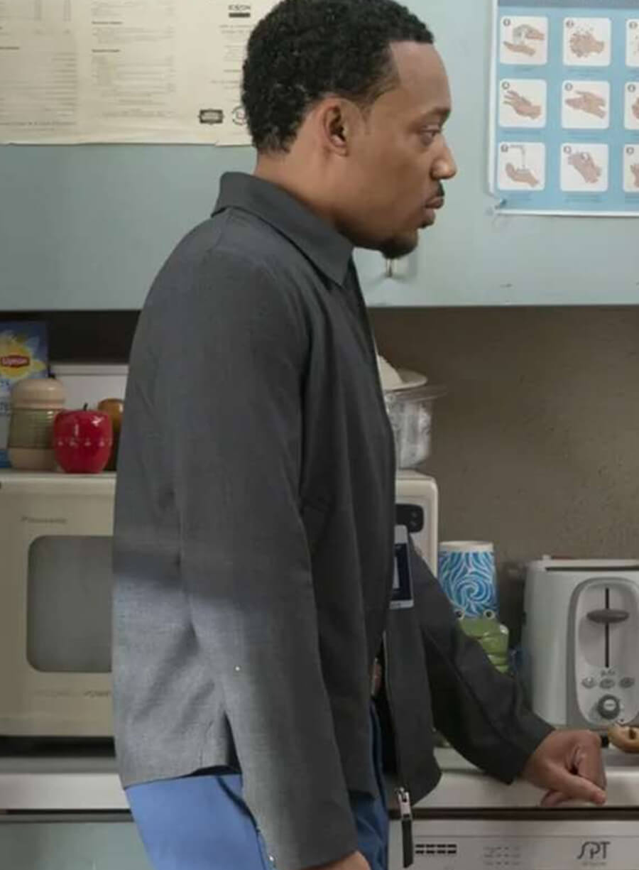 Tyler James Williams Abbott Elementary S04 Grey Jacket