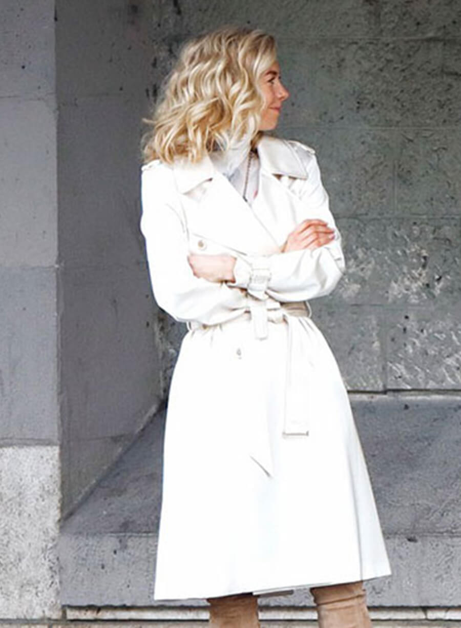 Vanessa Kirby Mission Impossible Fallout Leather Long Coat