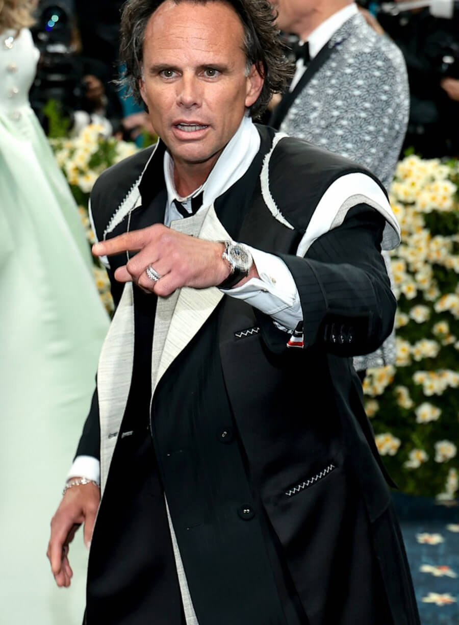 Walton Goggins Met Gala Red Carpet 2025 Coat