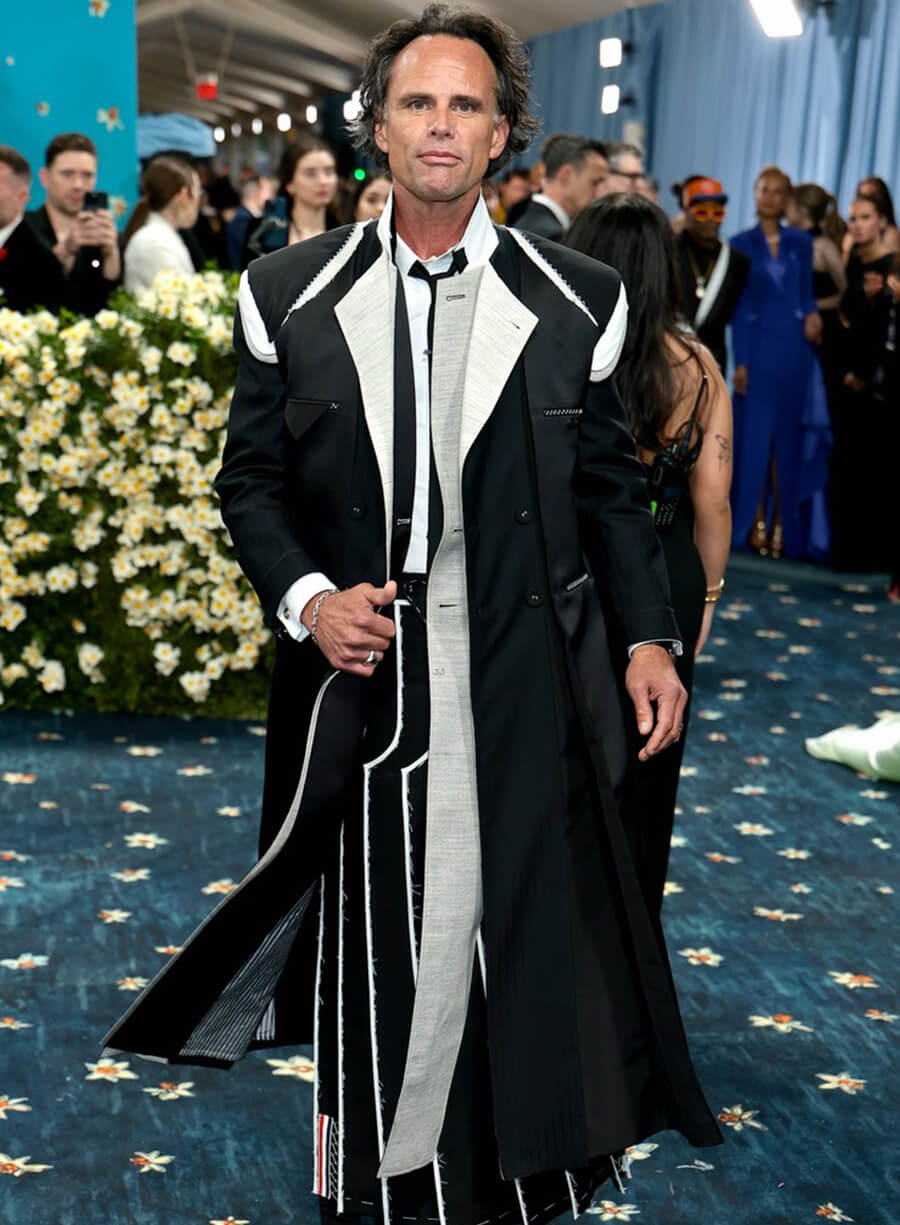 Walton Goggins Met Gala Red Carpet 2025 Coat