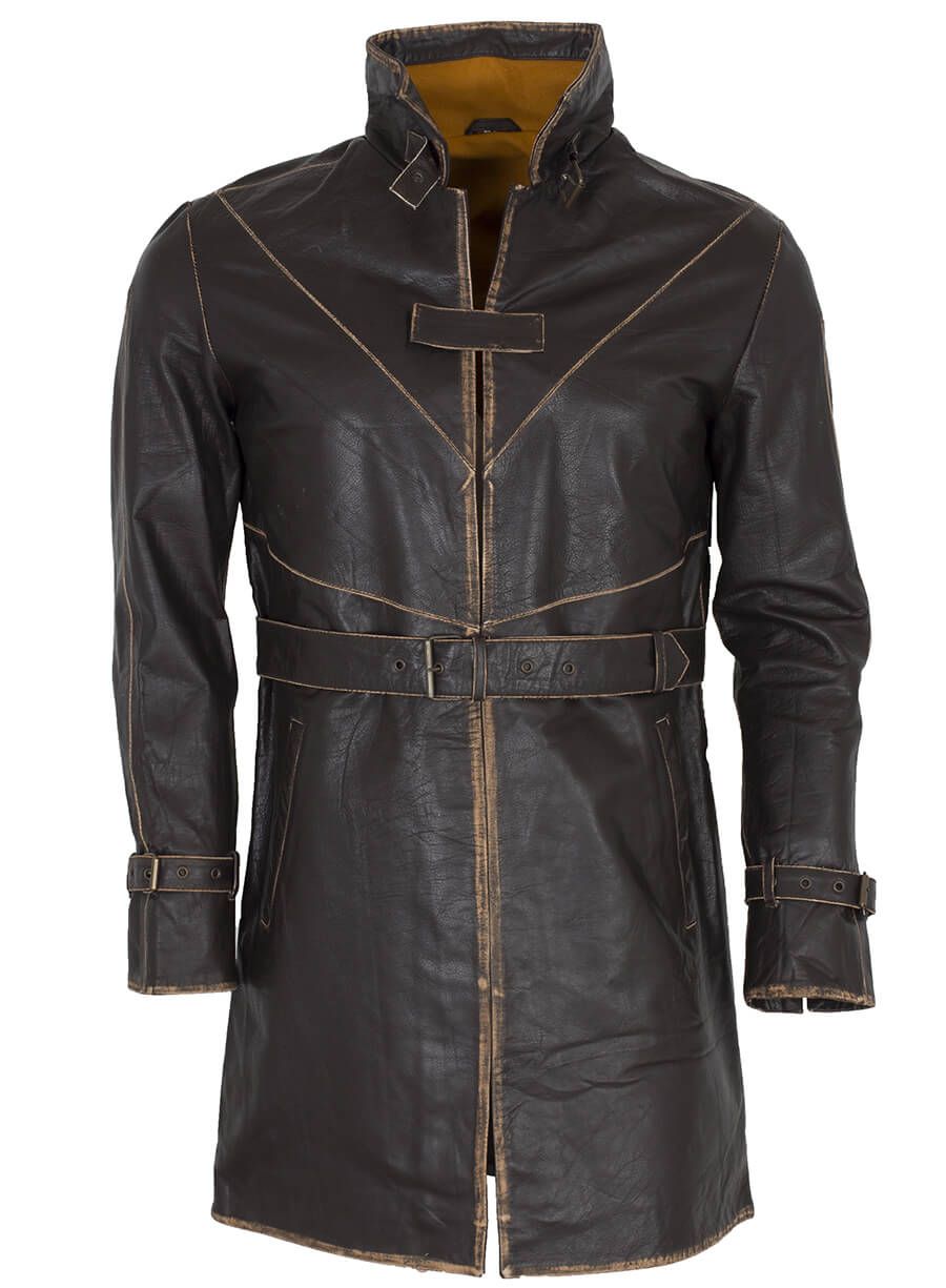 Watch Dogs Aiden Pearce Leather Coat